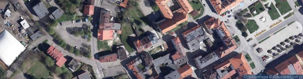 Zdjęcie satelitarne Minorytów ul.