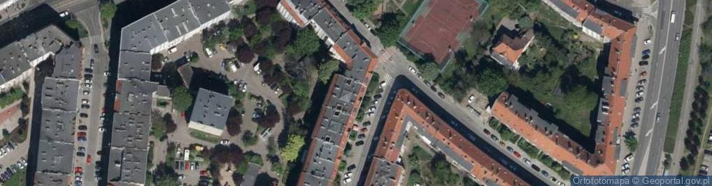 Zdjęcie satelitarne Miarki Karola ul.