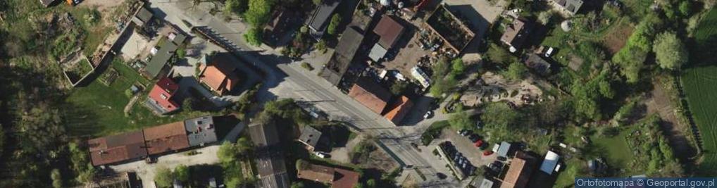 Zdjęcie satelitarne Miłoszycka ul.