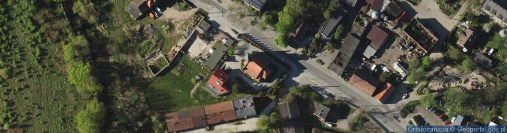 Zdjęcie satelitarne Miłoszycka ul.