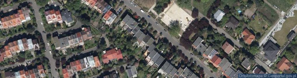 Zdjęcie satelitarne Mikołowska ul.