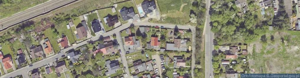 Zdjęcie satelitarne Mikulczycka ul.