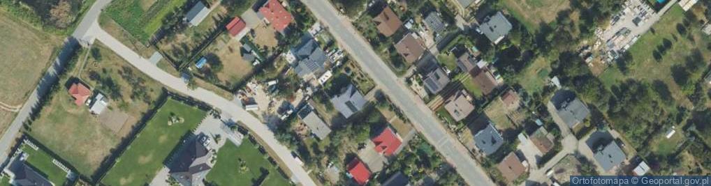 Zdjęcie satelitarne Młyńska ul.