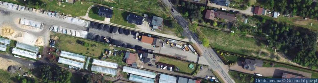 Zdjęcie satelitarne Młodości ul.