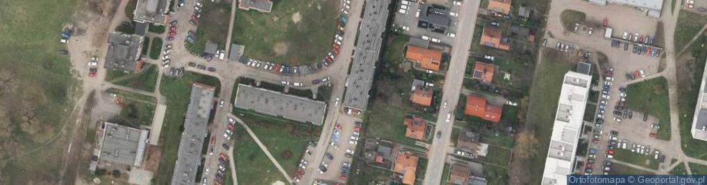 Zdjęcie satelitarne Młodych Patriotów ul.