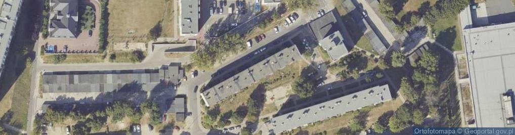 Zdjęcie satelitarne Młodych ul.