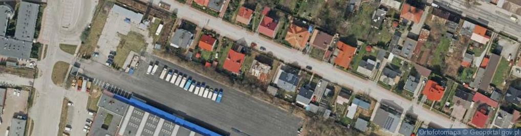 Zdjęcie satelitarne Młoda ul.