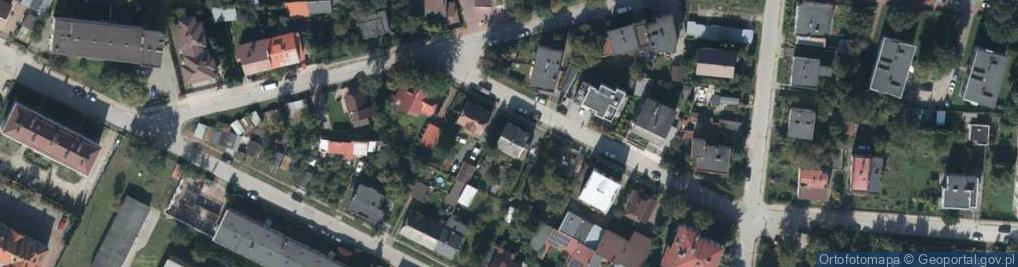 Zdjęcie satelitarne Mleczna ul.
