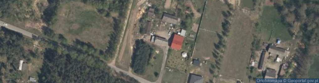 Zdjęcie satelitarne Młodawin Górny ul.