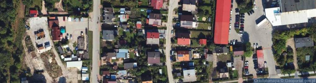 Zdjęcie satelitarne Mleczna ul.