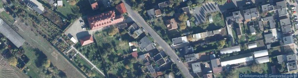 Zdjęcie satelitarne Młyńska ul.