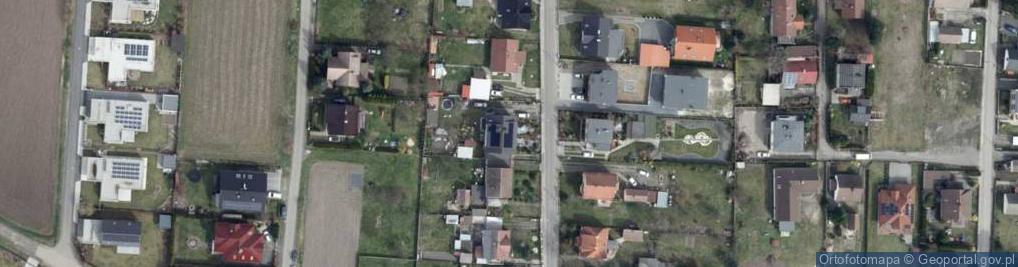 Zdjęcie satelitarne Młodej Polski ul.