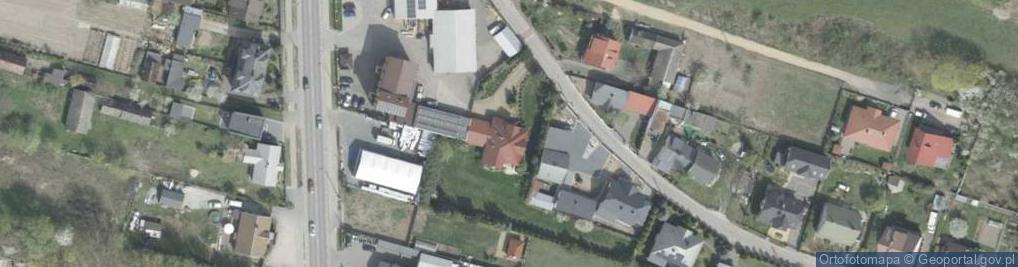 Zdjęcie satelitarne Młyńska ul.
