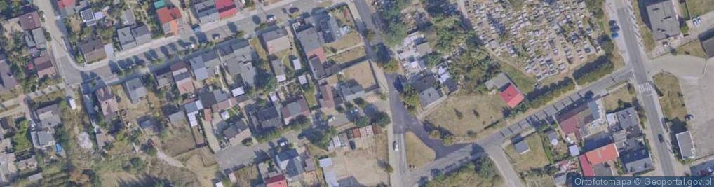 Zdjęcie satelitarne Młynarska ul.