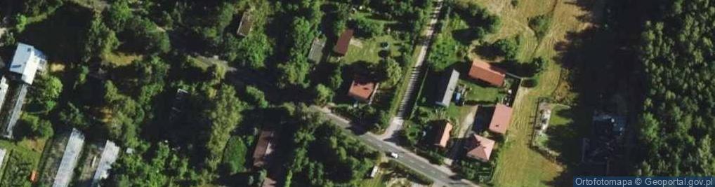 Zdjęcie satelitarne Młochowska ul.