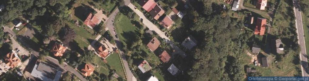 Zdjęcie satelitarne Młodych Techników ul.
