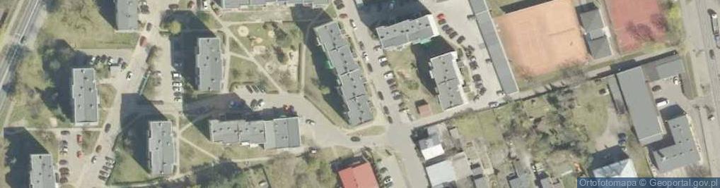 Zdjęcie satelitarne Młodych ul.