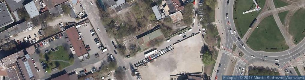 Zdjęcie satelitarne Młocińska ul.