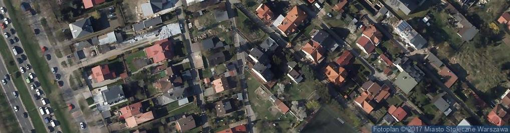 Zdjęcie satelitarne Młocarni ul.