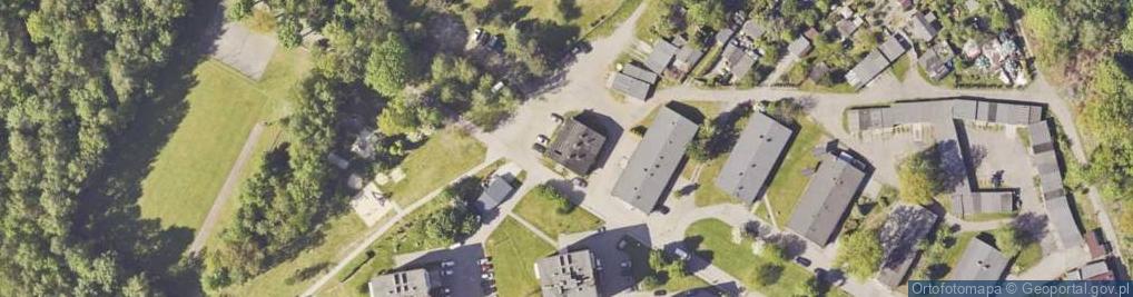Zdjęcie satelitarne Młodego Górnika ul.