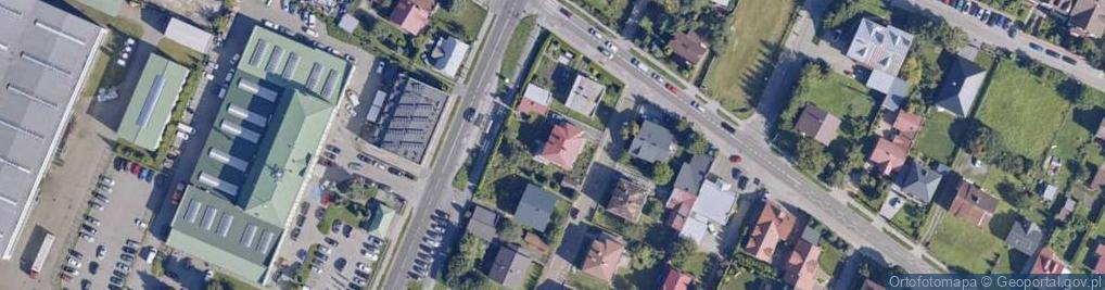 Zdjęcie satelitarne Młyńska ul.