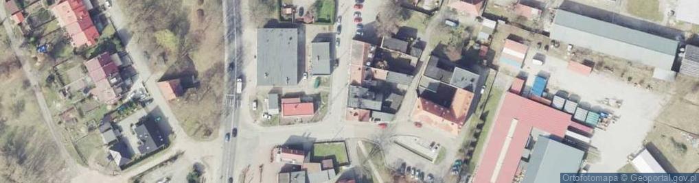 Zdjęcie satelitarne Mnichów ul.