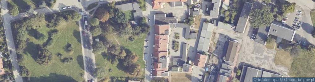Zdjęcie satelitarne Mnichów ul.