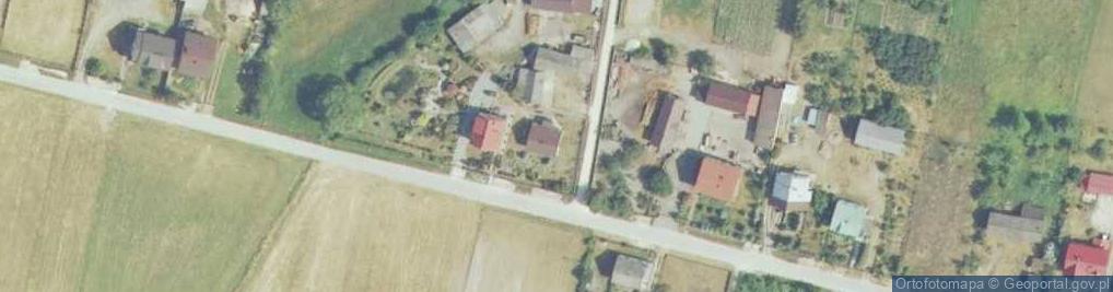 Zdjęcie satelitarne Mnichów ul.