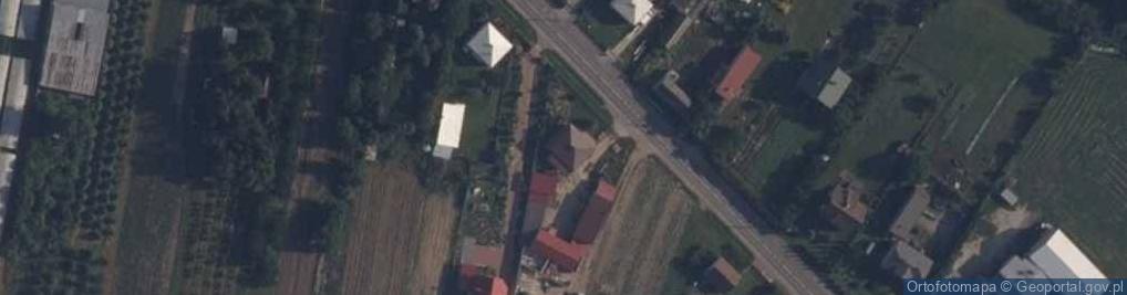 Zdjęcie satelitarne Mniszew ul.