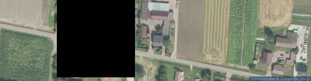 Zdjęcie satelitarne Mniszów-Kolonia ul.