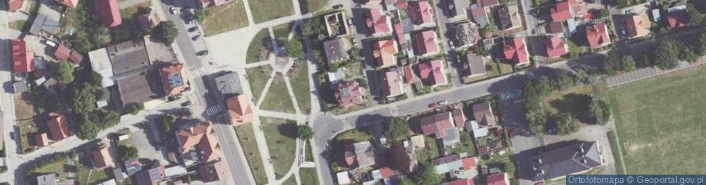 Zdjęcie satelitarne Moniuszki Stanisława ul.