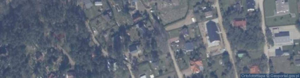 Zdjęcie satelitarne Modrzewiowa ul.