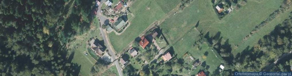 Zdjęcie satelitarne Modrzewiowa ul.