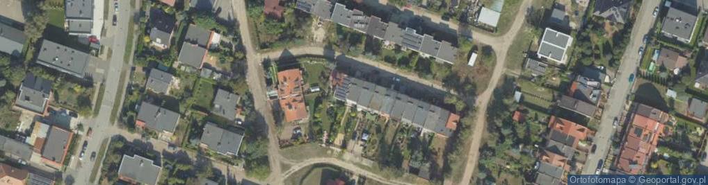 Zdjęcie satelitarne Modlińska ul.