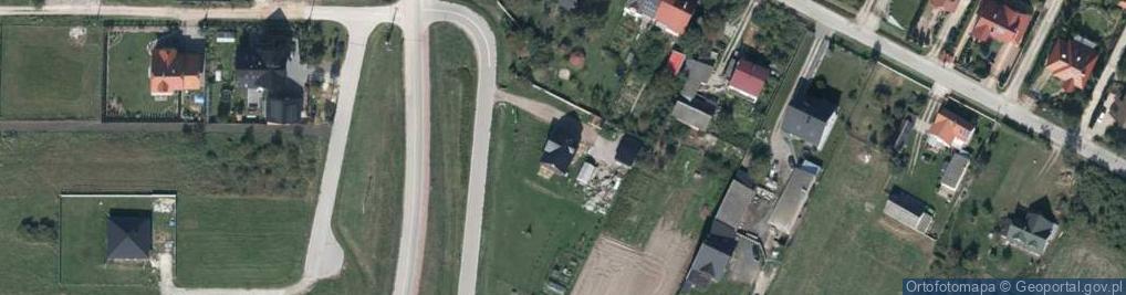 Zdjęcie satelitarne Modrzewiowa ul.