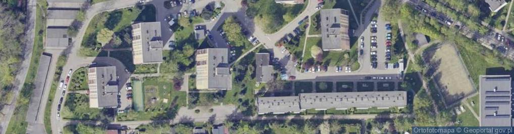 Zdjęcie satelitarne Moniuszki Stanisława ul.
