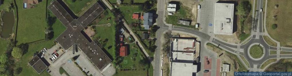 Zdjęcie satelitarne Motelowa ul.