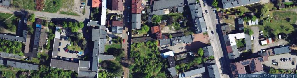 Zdjęcie satelitarne Mokra ul.