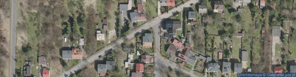 Zdjęcie satelitarne Modrzejowska ul.
