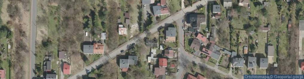Zdjęcie satelitarne Modrzejowska ul.