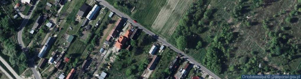 Zdjęcie satelitarne Modrzycka ul.