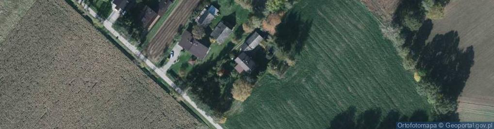 Zdjęcie satelitarne Modrzewiowa ul.