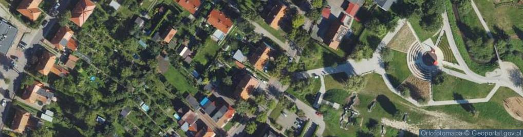 Zdjęcie satelitarne Moniuszki Stanisława ul.