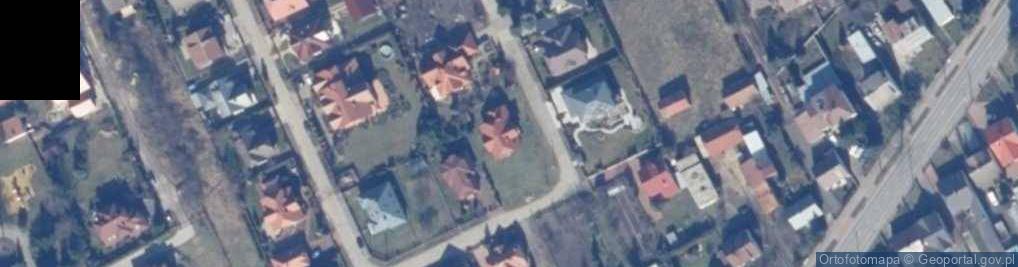 Zdjęcie satelitarne Modrzewskiego Stanisława ul.