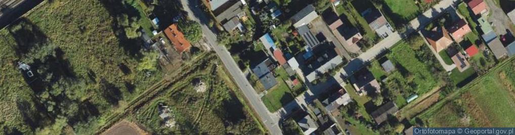 Zdjęcie satelitarne Modra ul.