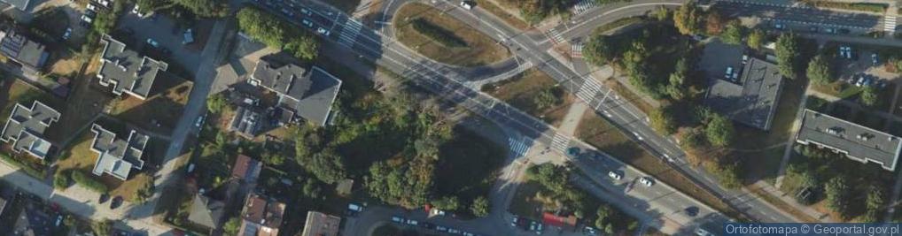 Zdjęcie satelitarne Morska ul.