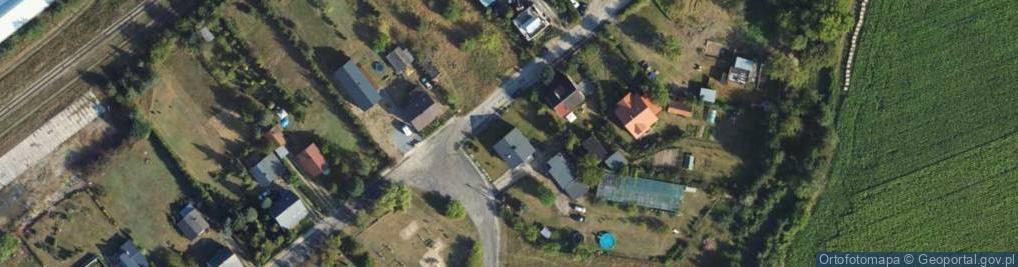 Zdjęcie satelitarne Modrzewiowa ul.