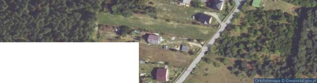 Zdjęcie satelitarne Modrzewiowa ul.