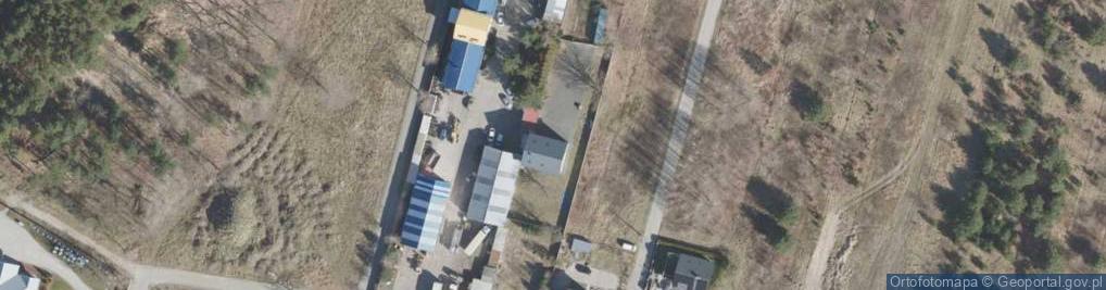 Zdjęcie satelitarne Modlińska ul.