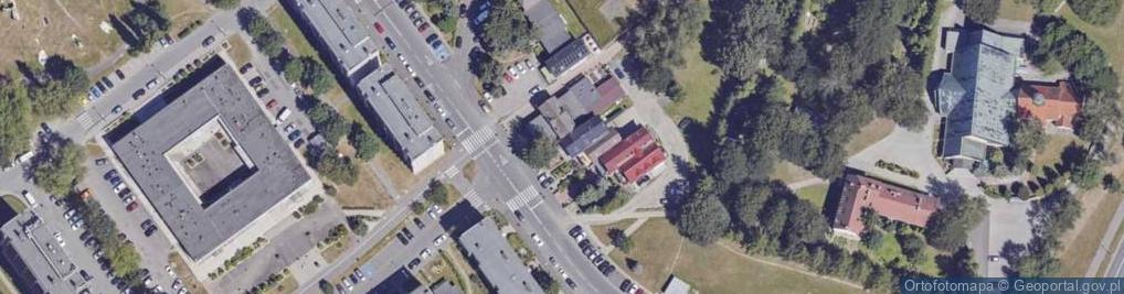 Zdjęcie satelitarne Moniuszki Stanisława ul.
